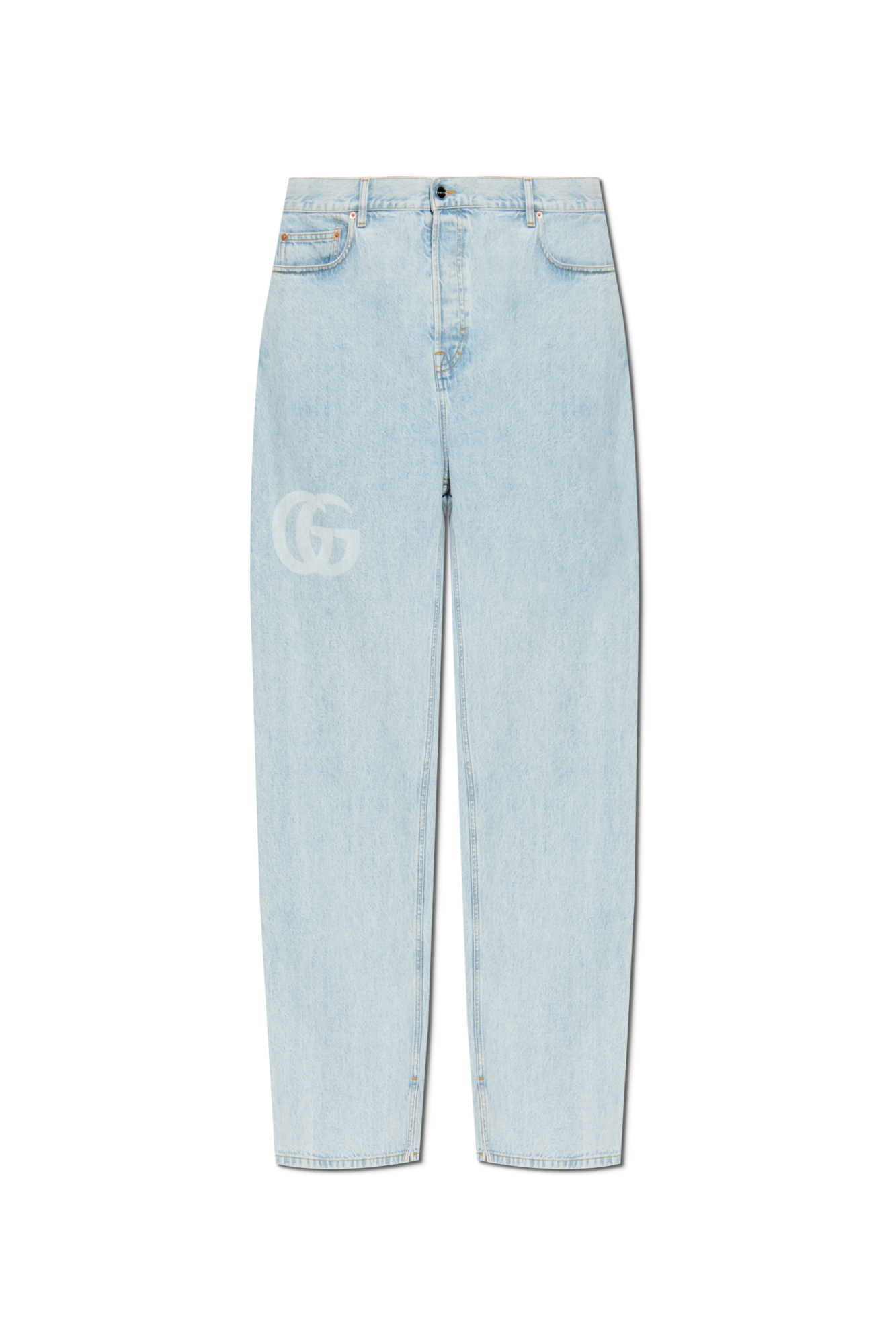 【送料&関税込】Gucci White Denim Jeans Gucci White Ecru Denim Jeans Kids Boys Children Size 6 y/o